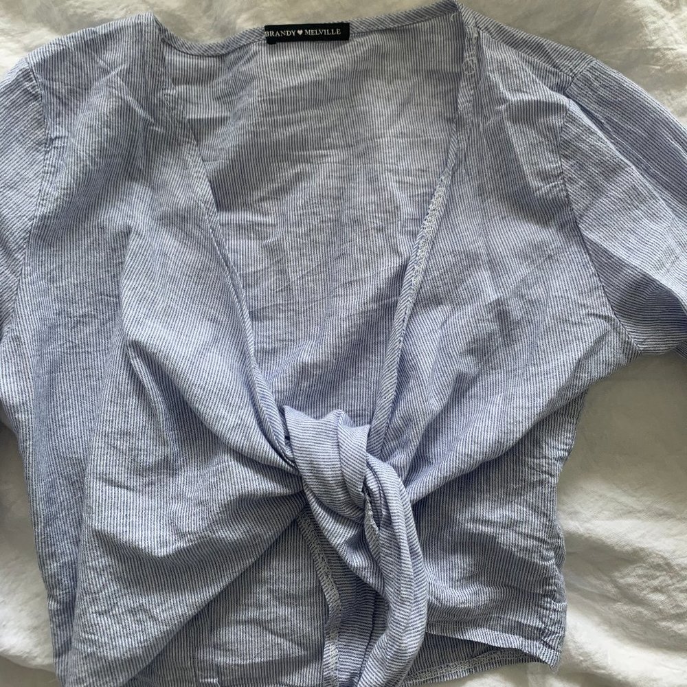 Brandy Melville Wrap Top